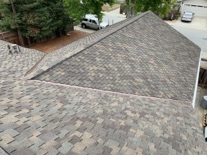 Asphalt Shingle roofing job completed by our Roofing Company Redwood Roofing and Repair in Capitola CA